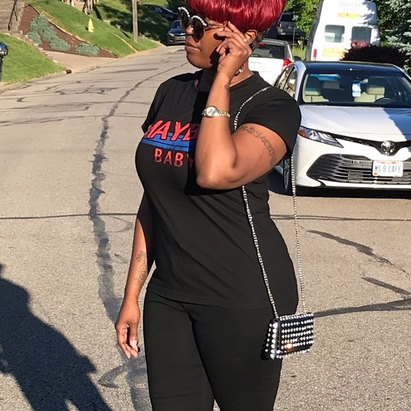 BUILT by DREAMERS BLACK SHORT SLEEVE GRAPHIC TOP - Picture 5 of 5